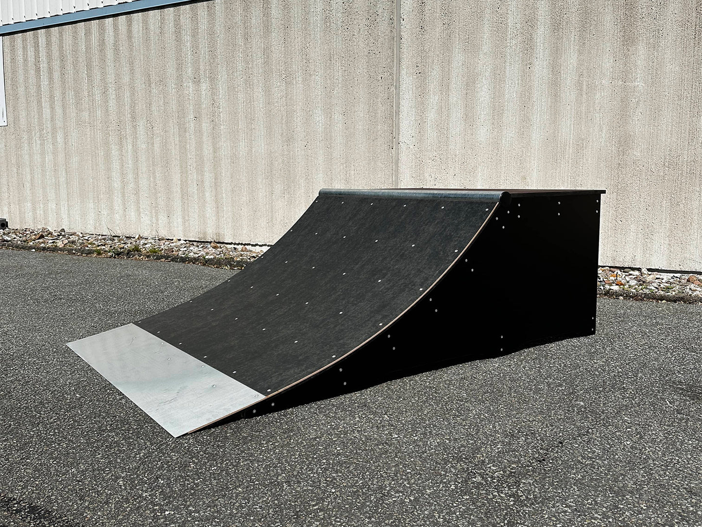 Quarterpipe m. Hjul