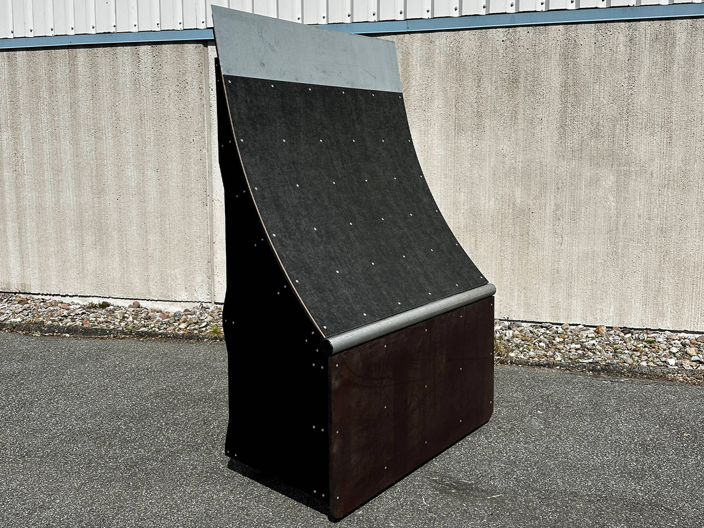 Quarterpipe m. Hjul