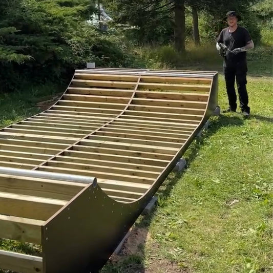 skaterrampe byg selv