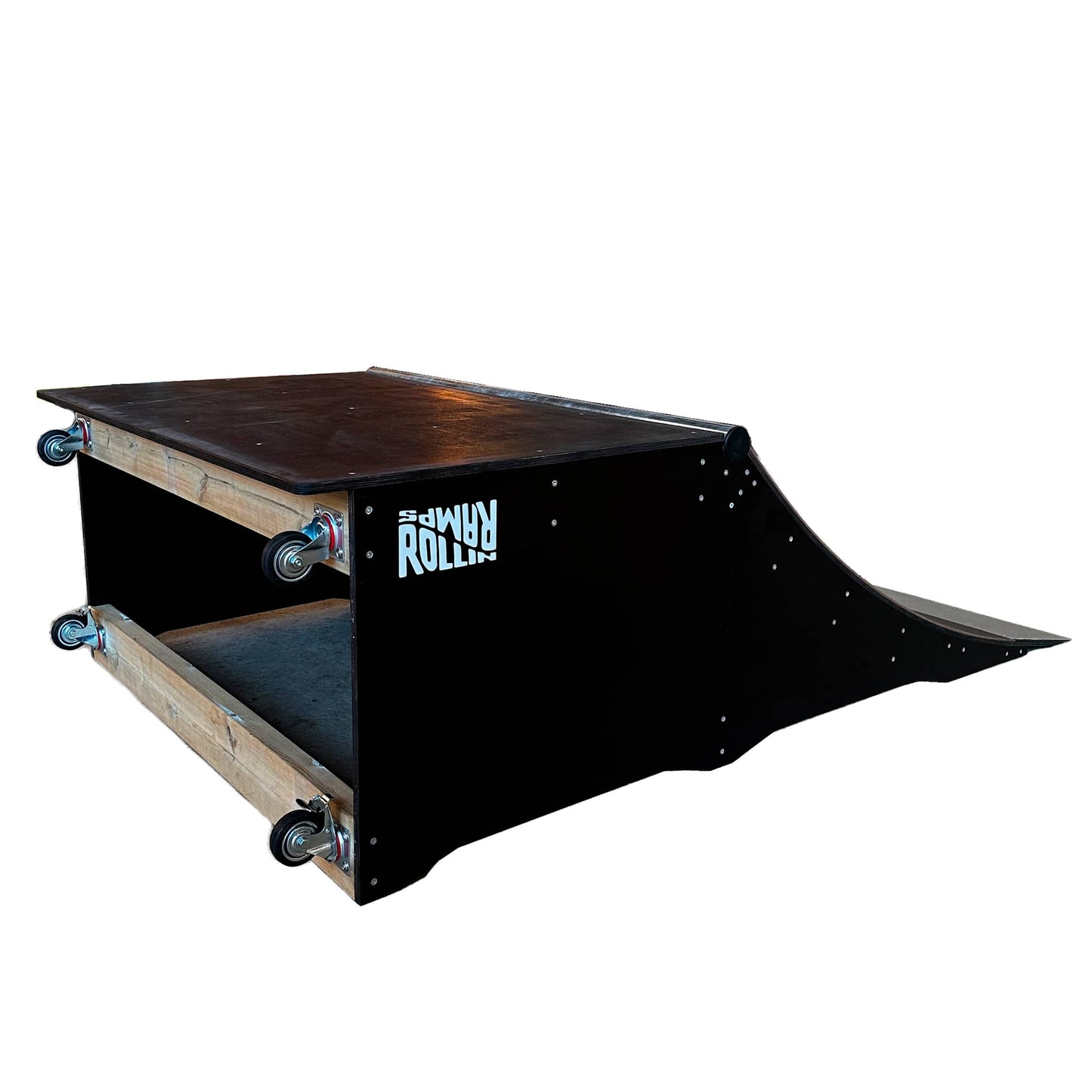 Quarterpipe m. Hjul